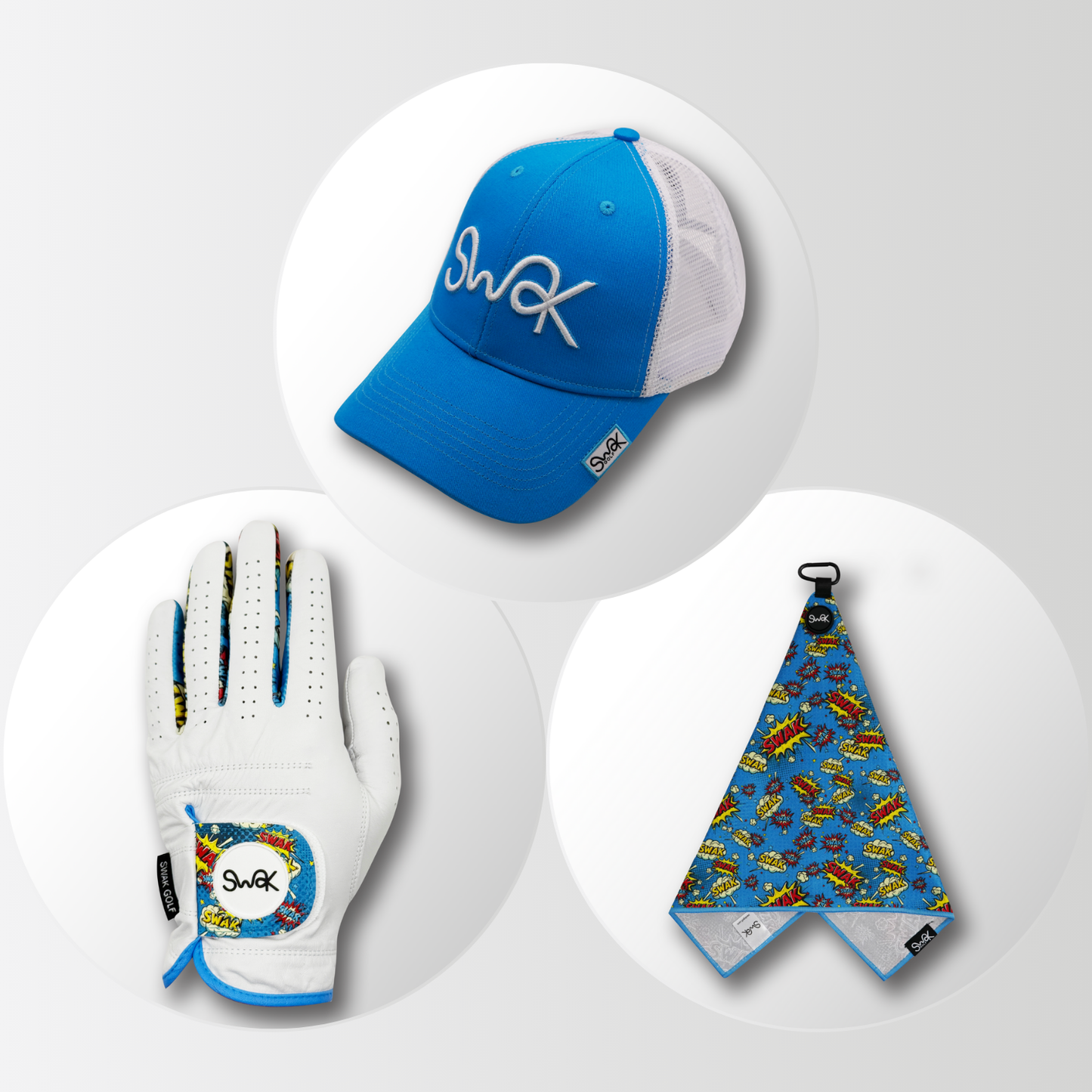 SWAK Attack Hat, Glove & Towel (Bundle)
