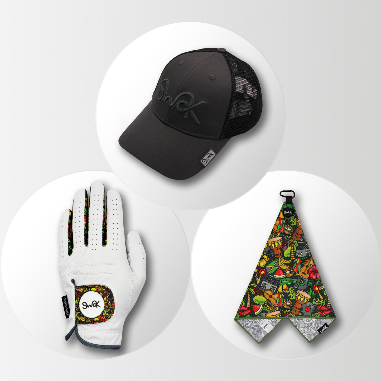 Jamaica Hat, Glove & Towel (Bundle)